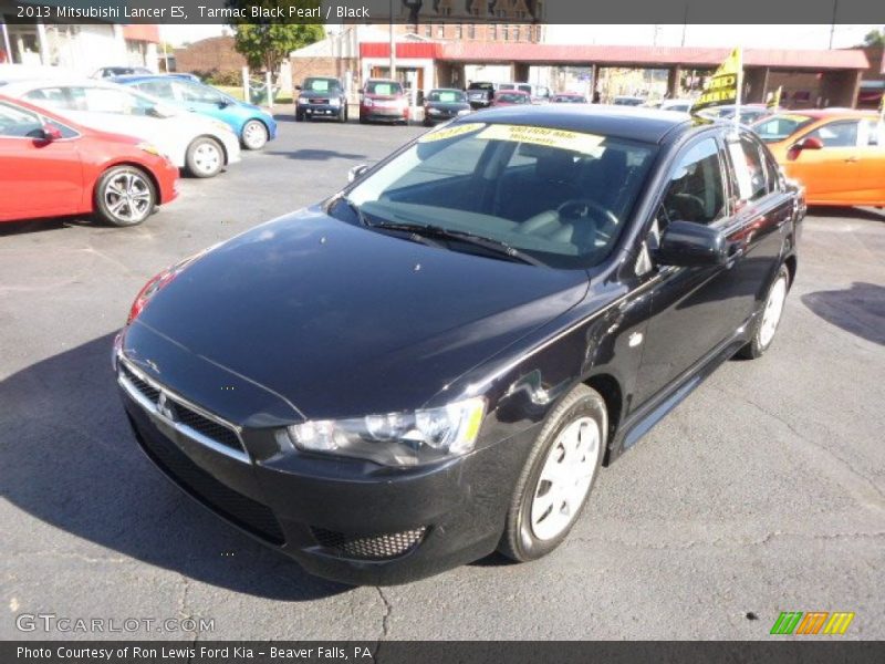 Tarmac Black Pearl / Black 2013 Mitsubishi Lancer ES