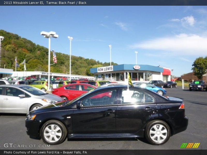 Tarmac Black Pearl / Black 2013 Mitsubishi Lancer ES