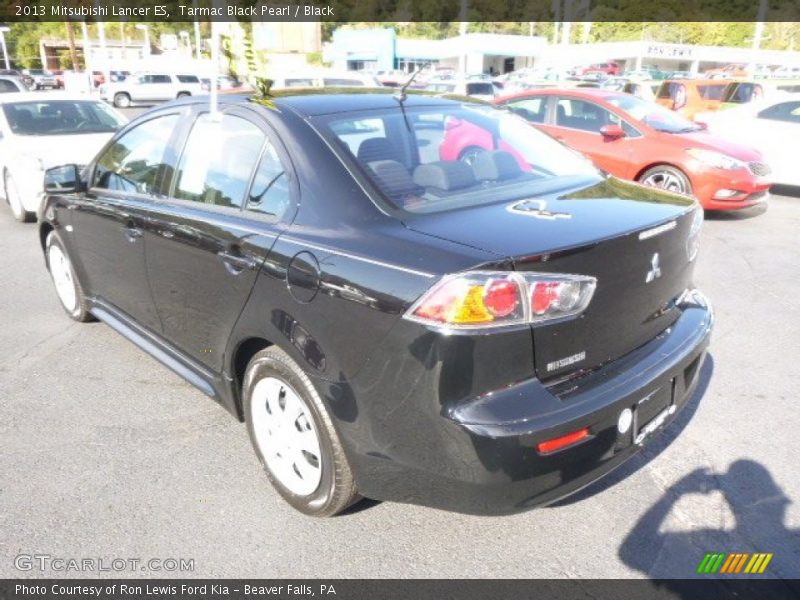 Tarmac Black Pearl / Black 2013 Mitsubishi Lancer ES