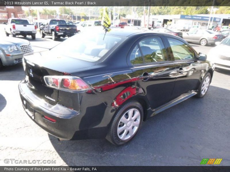 Tarmac Black Pearl / Black 2013 Mitsubishi Lancer ES