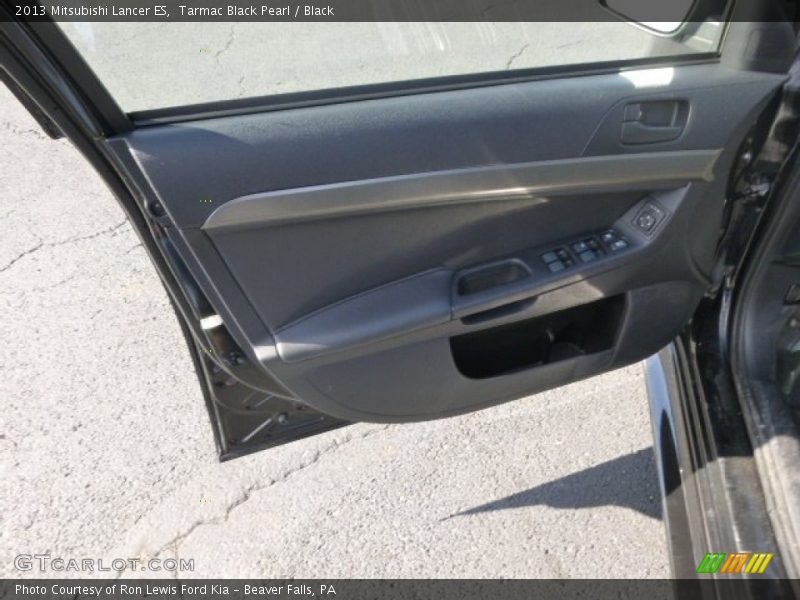 Tarmac Black Pearl / Black 2013 Mitsubishi Lancer ES