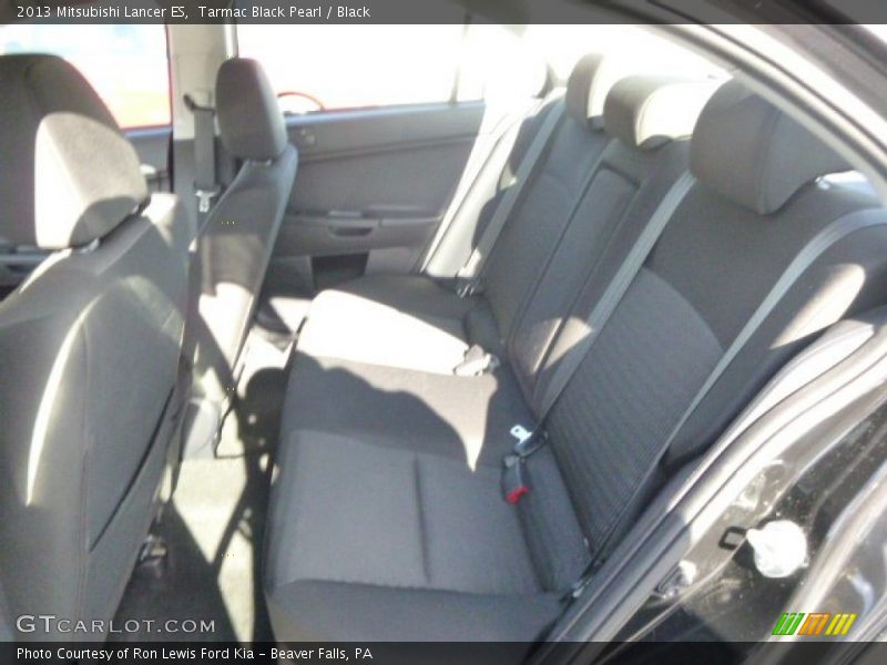 Tarmac Black Pearl / Black 2013 Mitsubishi Lancer ES