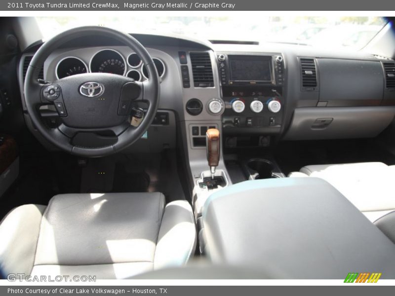 Magnetic Gray Metallic / Graphite Gray 2011 Toyota Tundra Limited CrewMax