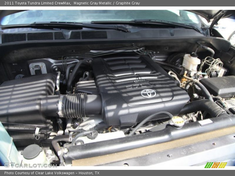 Magnetic Gray Metallic / Graphite Gray 2011 Toyota Tundra Limited CrewMax