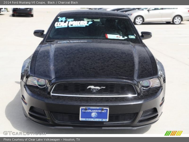 Black / Charcoal Black 2014 Ford Mustang V6 Coupe