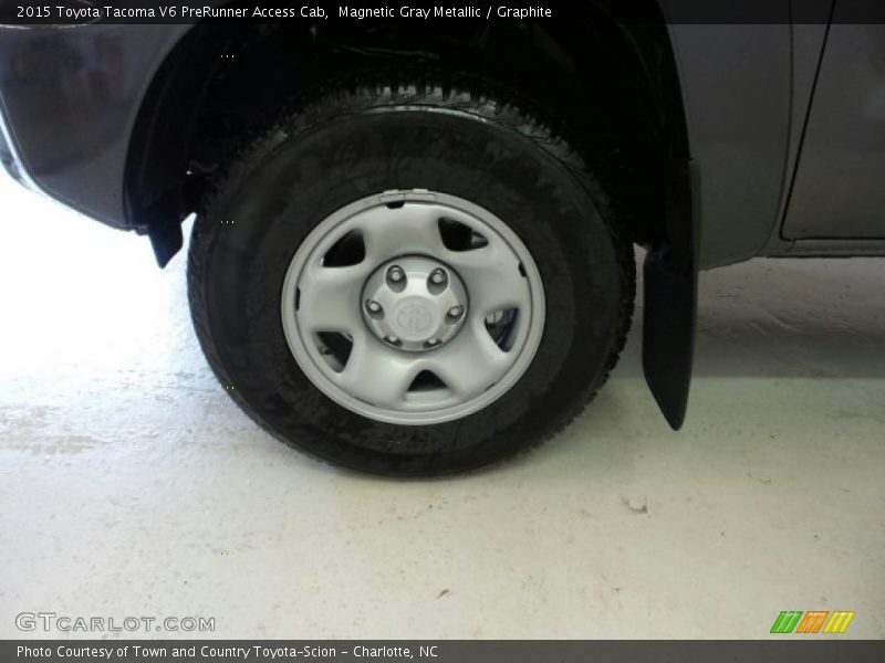 Magnetic Gray Metallic / Graphite 2015 Toyota Tacoma V6 PreRunner Access Cab
