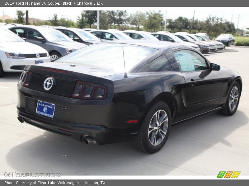 Black / Charcoal Black 2014 Ford Mustang V6 Coupe
