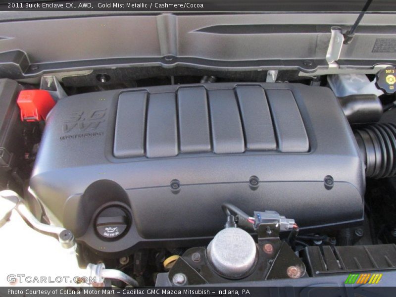 Gold Mist Metallic / Cashmere/Cocoa 2011 Buick Enclave CXL AWD