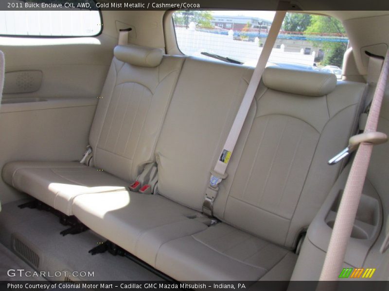 Gold Mist Metallic / Cashmere/Cocoa 2011 Buick Enclave CXL AWD