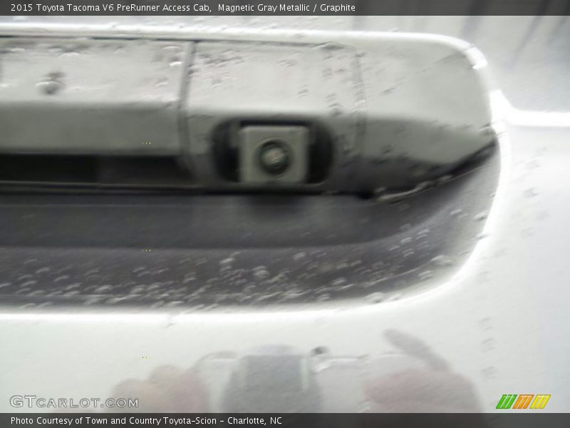 Magnetic Gray Metallic / Graphite 2015 Toyota Tacoma V6 PreRunner Access Cab