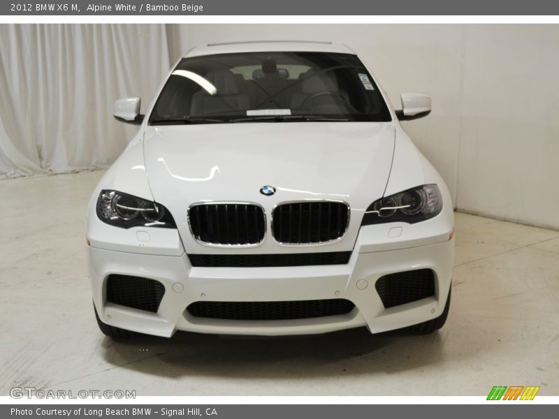 Alpine White / Bamboo Beige 2012 BMW X6 M