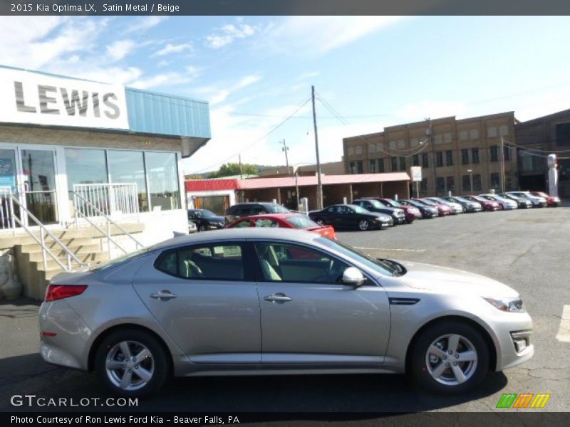 Satin Metal / Beige 2015 Kia Optima LX