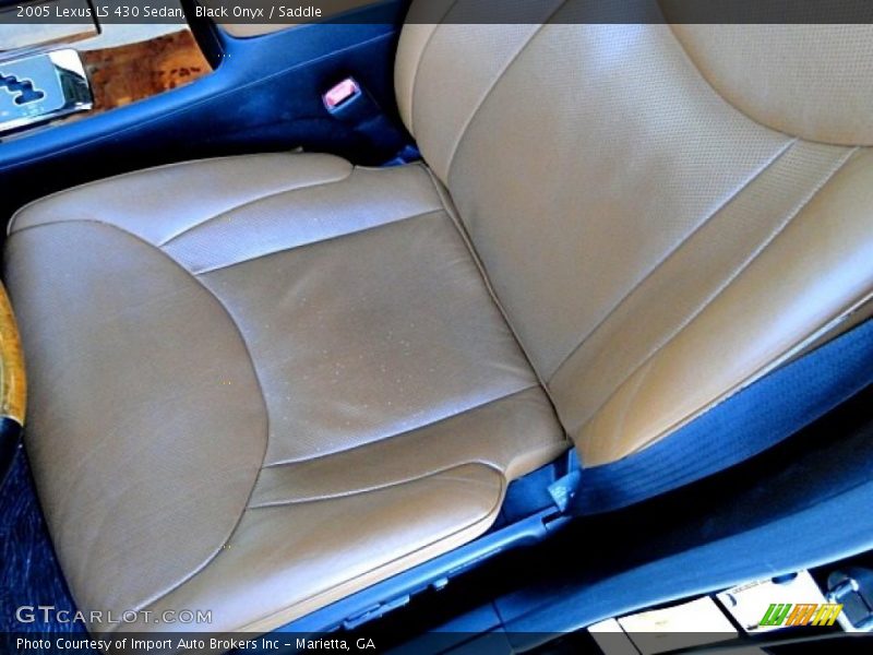 Black Onyx / Saddle 2005 Lexus LS 430 Sedan