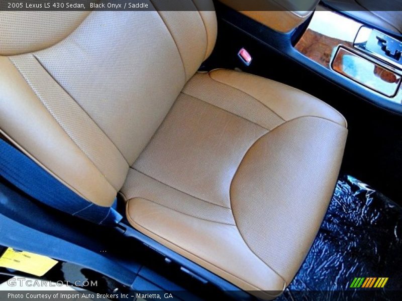 Black Onyx / Saddle 2005 Lexus LS 430 Sedan