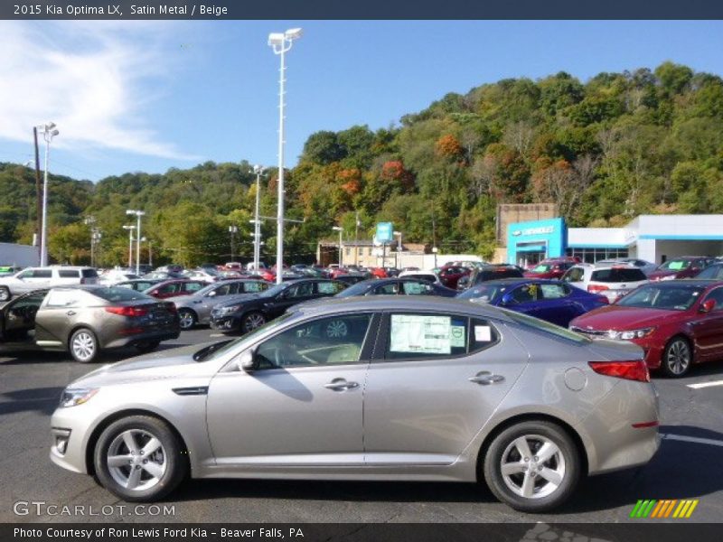 Satin Metal / Beige 2015 Kia Optima LX