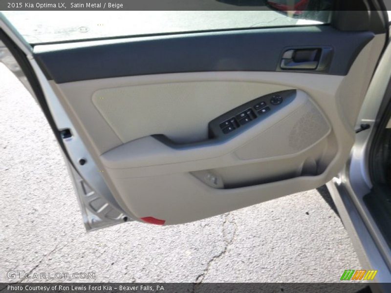 Satin Metal / Beige 2015 Kia Optima LX