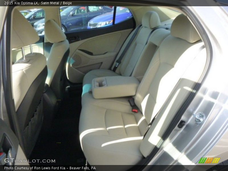 Satin Metal / Beige 2015 Kia Optima LX