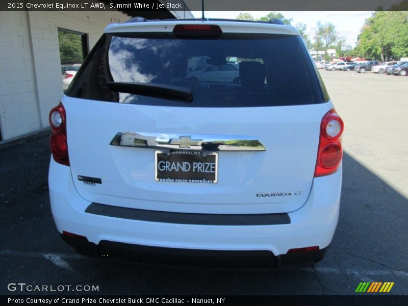 Summit White / Jet Black 2015 Chevrolet Equinox LT AWD