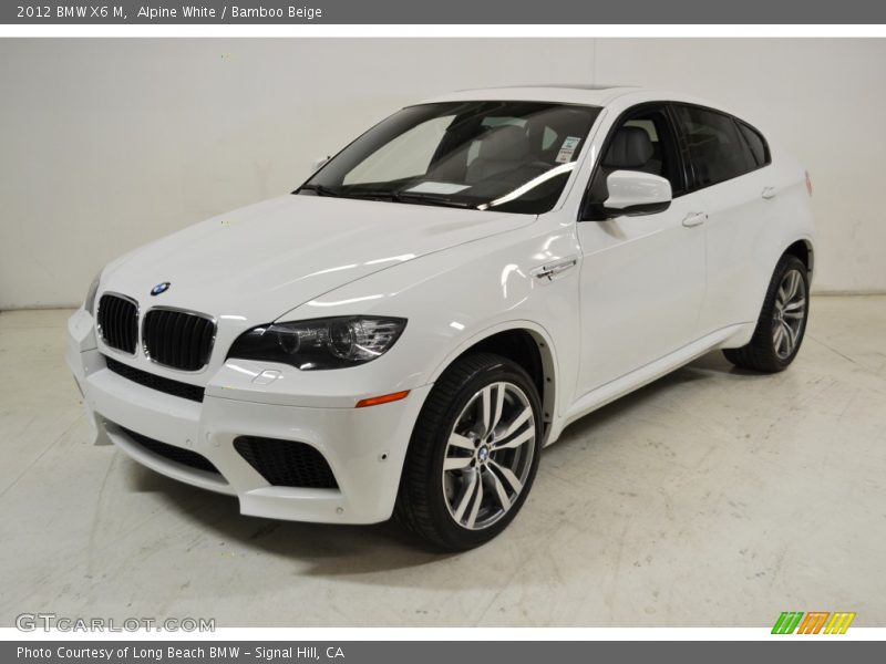 Alpine White / Bamboo Beige 2012 BMW X6 M