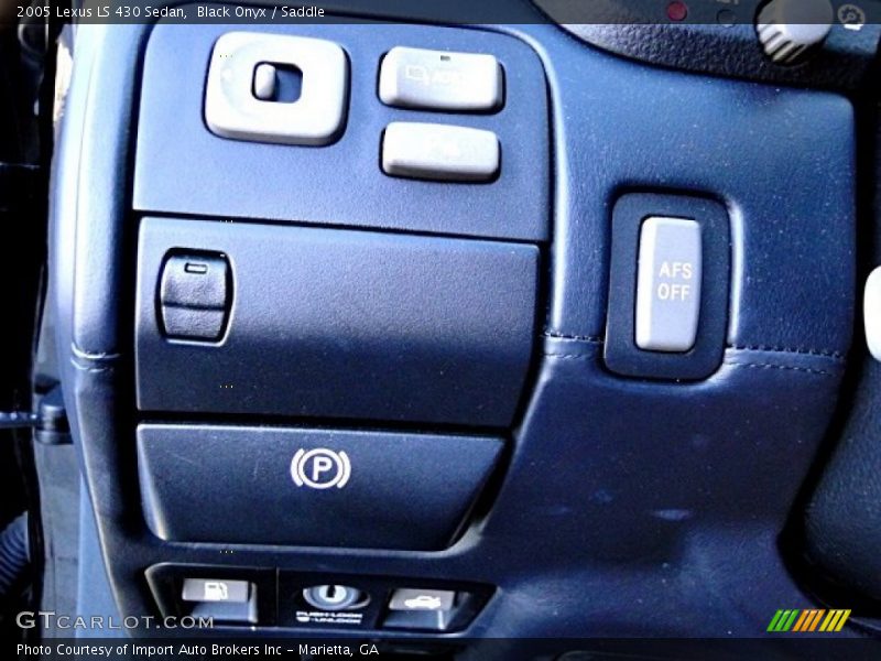 Black Onyx / Saddle 2005 Lexus LS 430 Sedan