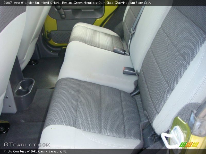 Rescue Green Metallic / Dark Slate Gray/Medium Slate Gray 2007 Jeep Wrangler Unlimited X 4x4