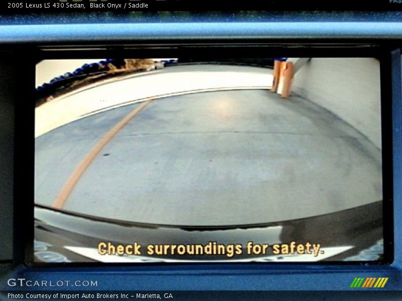 Black Onyx / Saddle 2005 Lexus LS 430 Sedan