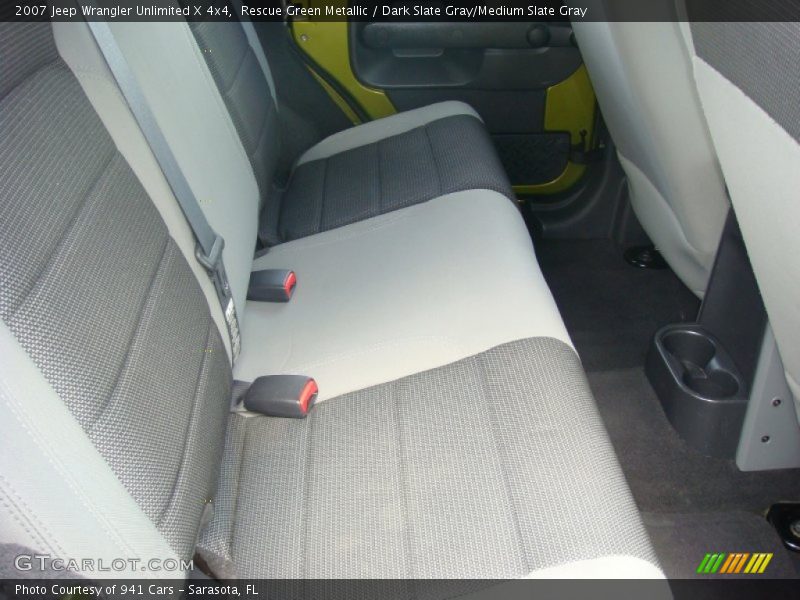 Rescue Green Metallic / Dark Slate Gray/Medium Slate Gray 2007 Jeep Wrangler Unlimited X 4x4