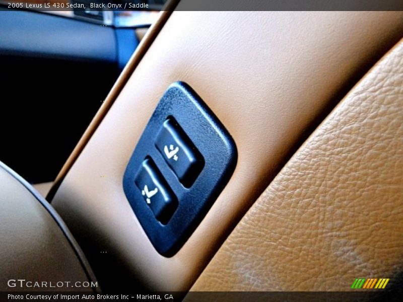 Black Onyx / Saddle 2005 Lexus LS 430 Sedan
