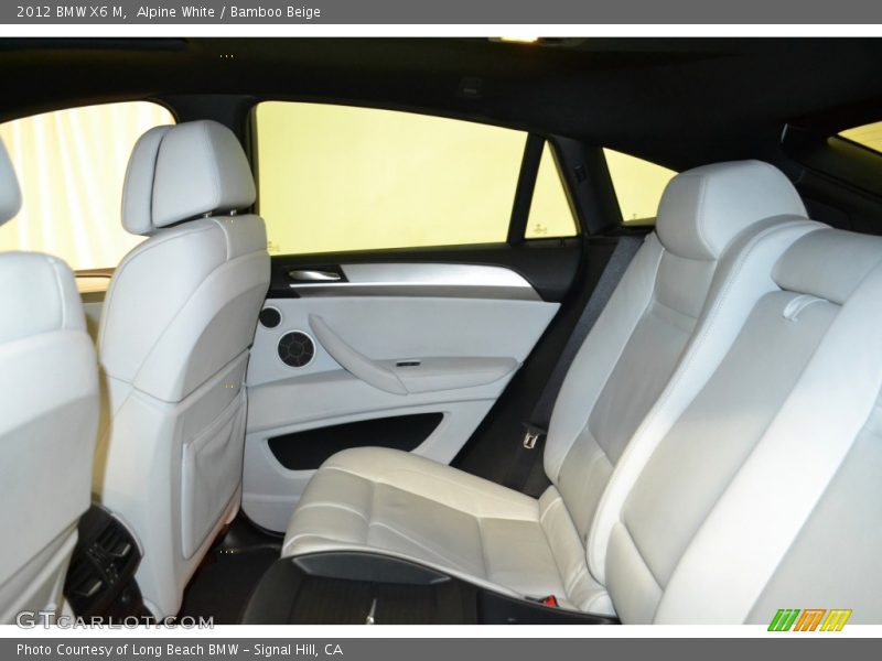 Alpine White / Bamboo Beige 2012 BMW X6 M