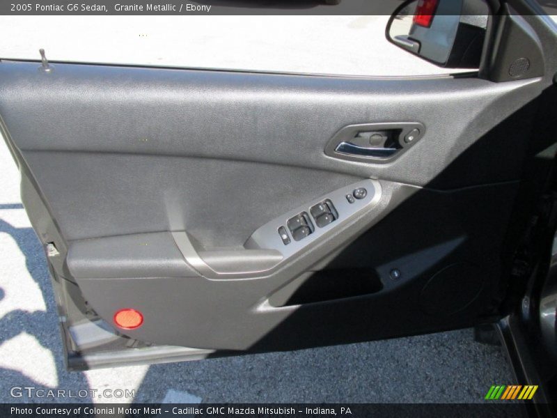 Granite Metallic / Ebony 2005 Pontiac G6 Sedan