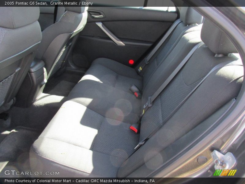 Granite Metallic / Ebony 2005 Pontiac G6 Sedan