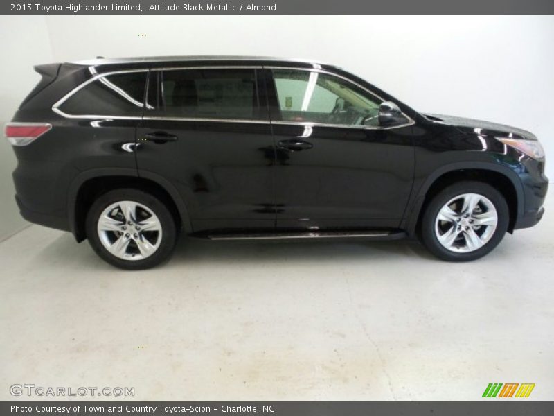 Attitude Black Metallic / Almond 2015 Toyota Highlander Limited