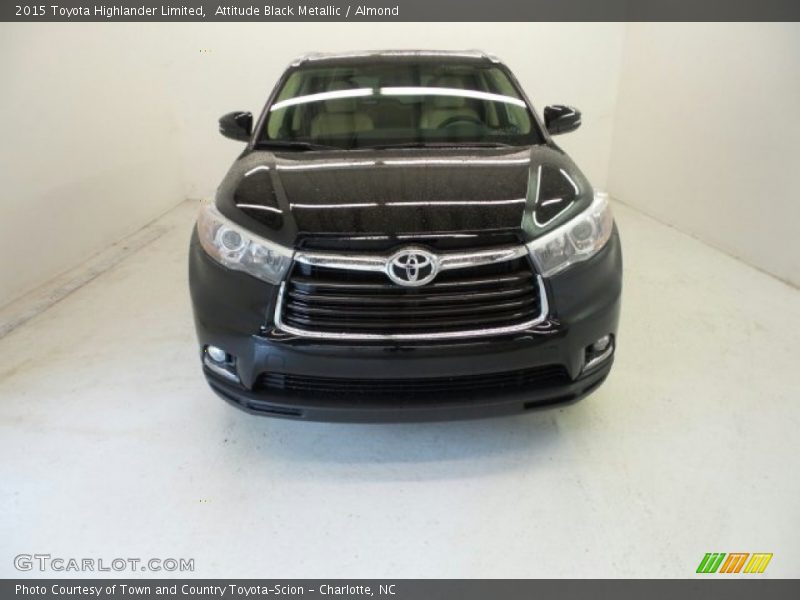 Attitude Black Metallic / Almond 2015 Toyota Highlander Limited