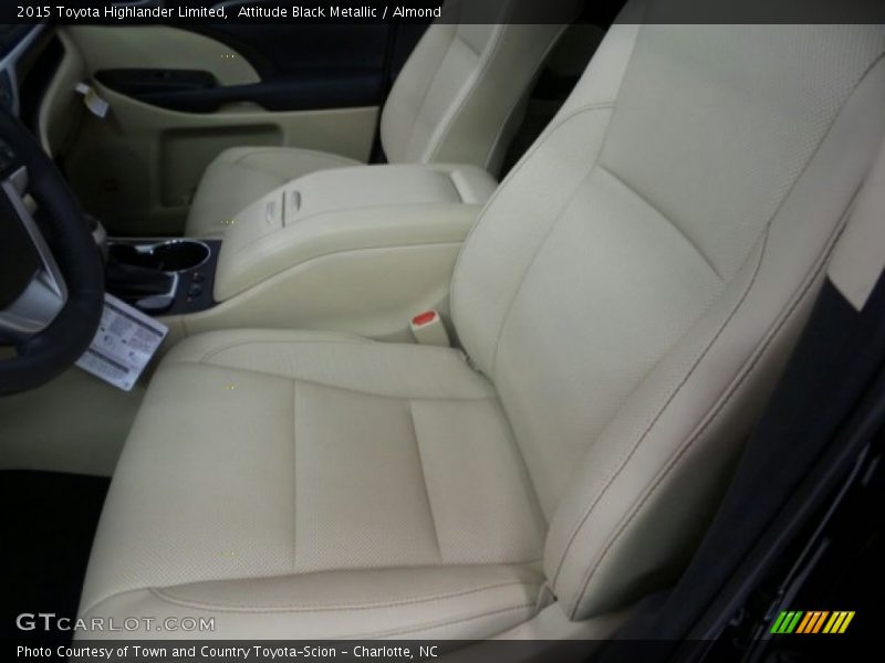 Attitude Black Metallic / Almond 2015 Toyota Highlander Limited