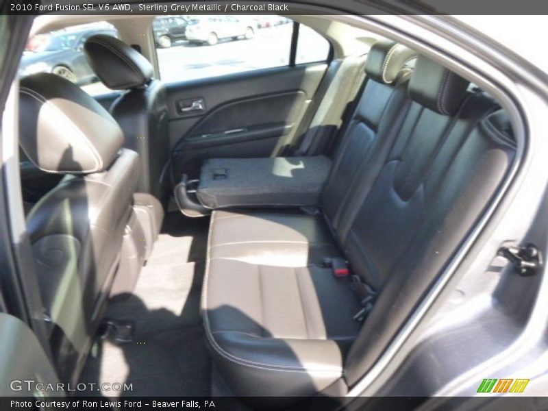 Sterling Grey Metallic / Charcoal Black 2010 Ford Fusion SEL V6 AWD