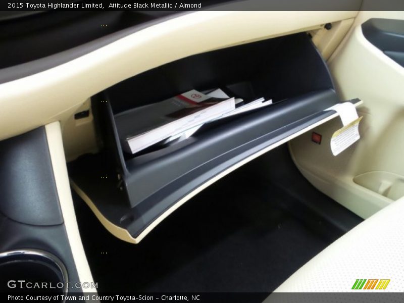 Attitude Black Metallic / Almond 2015 Toyota Highlander Limited