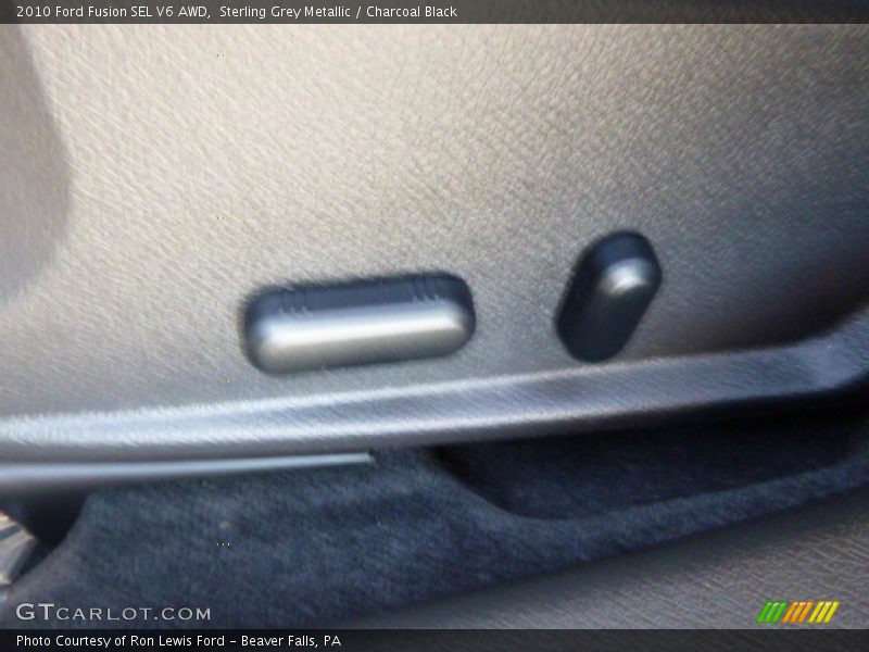 Sterling Grey Metallic / Charcoal Black 2010 Ford Fusion SEL V6 AWD