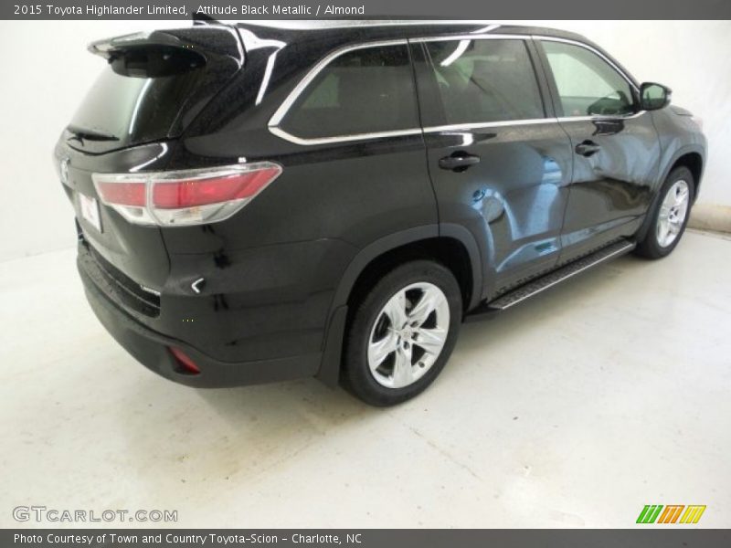 Attitude Black Metallic / Almond 2015 Toyota Highlander Limited