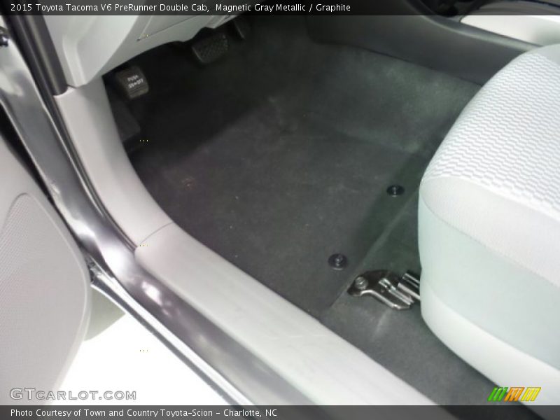 Magnetic Gray Metallic / Graphite 2015 Toyota Tacoma V6 PreRunner Double Cab