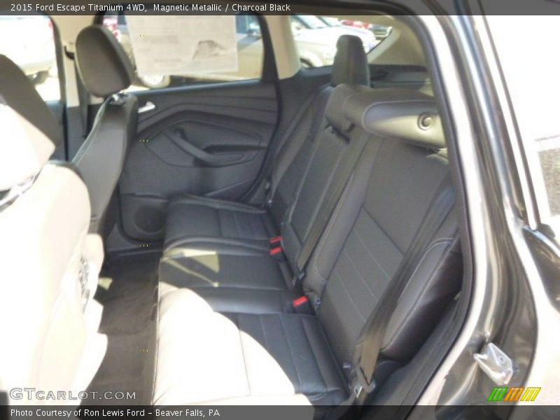Magnetic Metallic / Charcoal Black 2015 Ford Escape Titanium 4WD