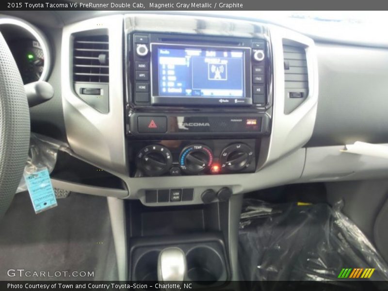 Magnetic Gray Metallic / Graphite 2015 Toyota Tacoma V6 PreRunner Double Cab