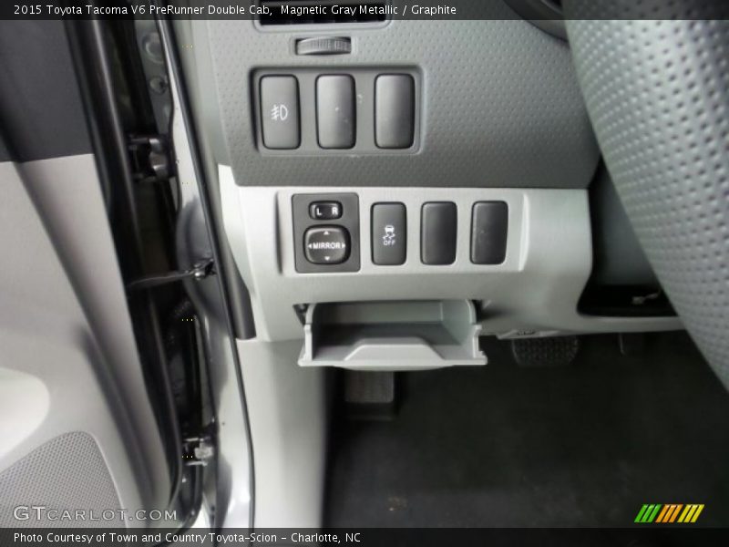 Magnetic Gray Metallic / Graphite 2015 Toyota Tacoma V6 PreRunner Double Cab