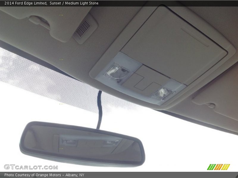 Sunset / Medium Light Stone 2014 Ford Edge Limited