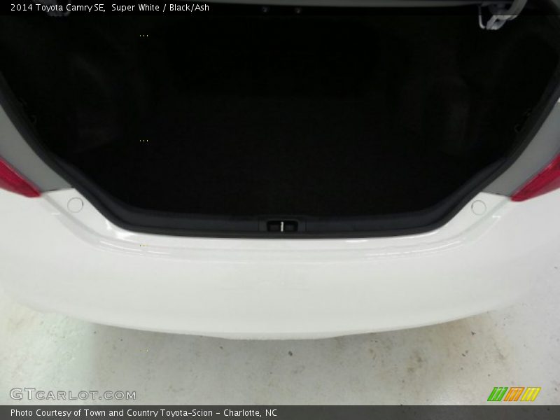 Super White / Black/Ash 2014 Toyota Camry SE
