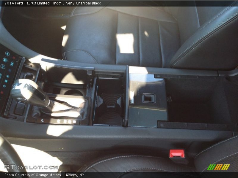Ingot Silver / Charcoal Black 2014 Ford Taurus Limited