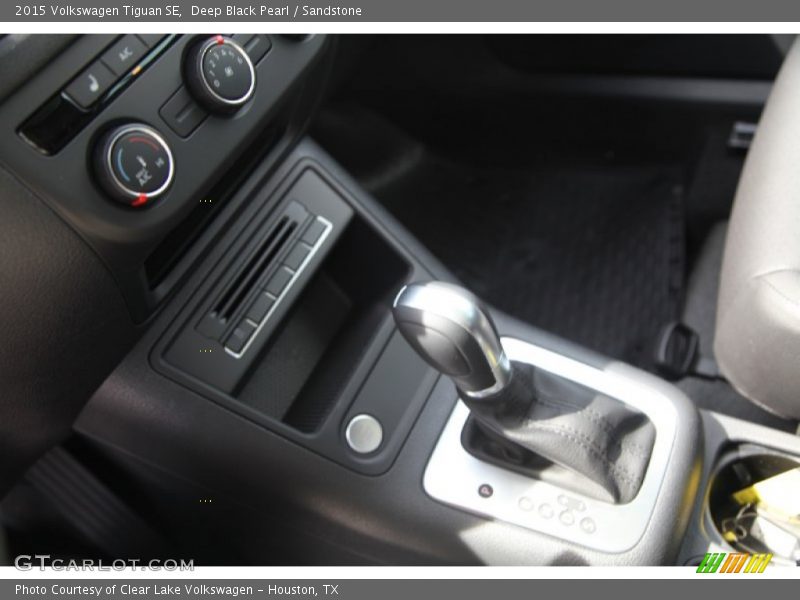 Deep Black Pearl / Sandstone 2015 Volkswagen Tiguan SE