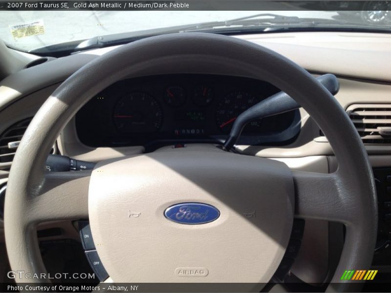 Gold Ash Metallic / Medium/Dark Pebble 2007 Ford Taurus SE