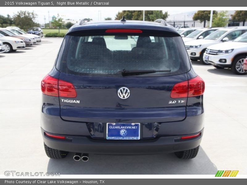 Night Blue Metallic / Charcoal 2015 Volkswagen Tiguan S