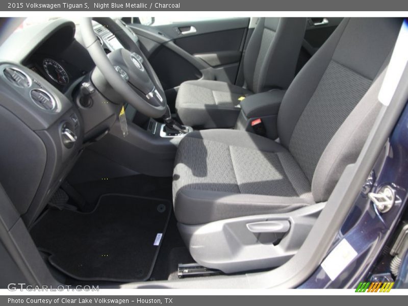 Night Blue Metallic / Charcoal 2015 Volkswagen Tiguan S