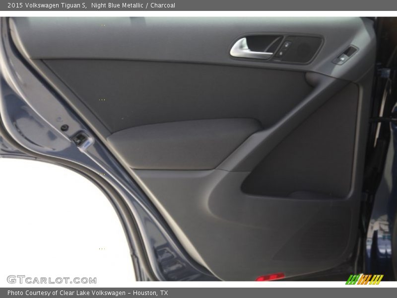Night Blue Metallic / Charcoal 2015 Volkswagen Tiguan S